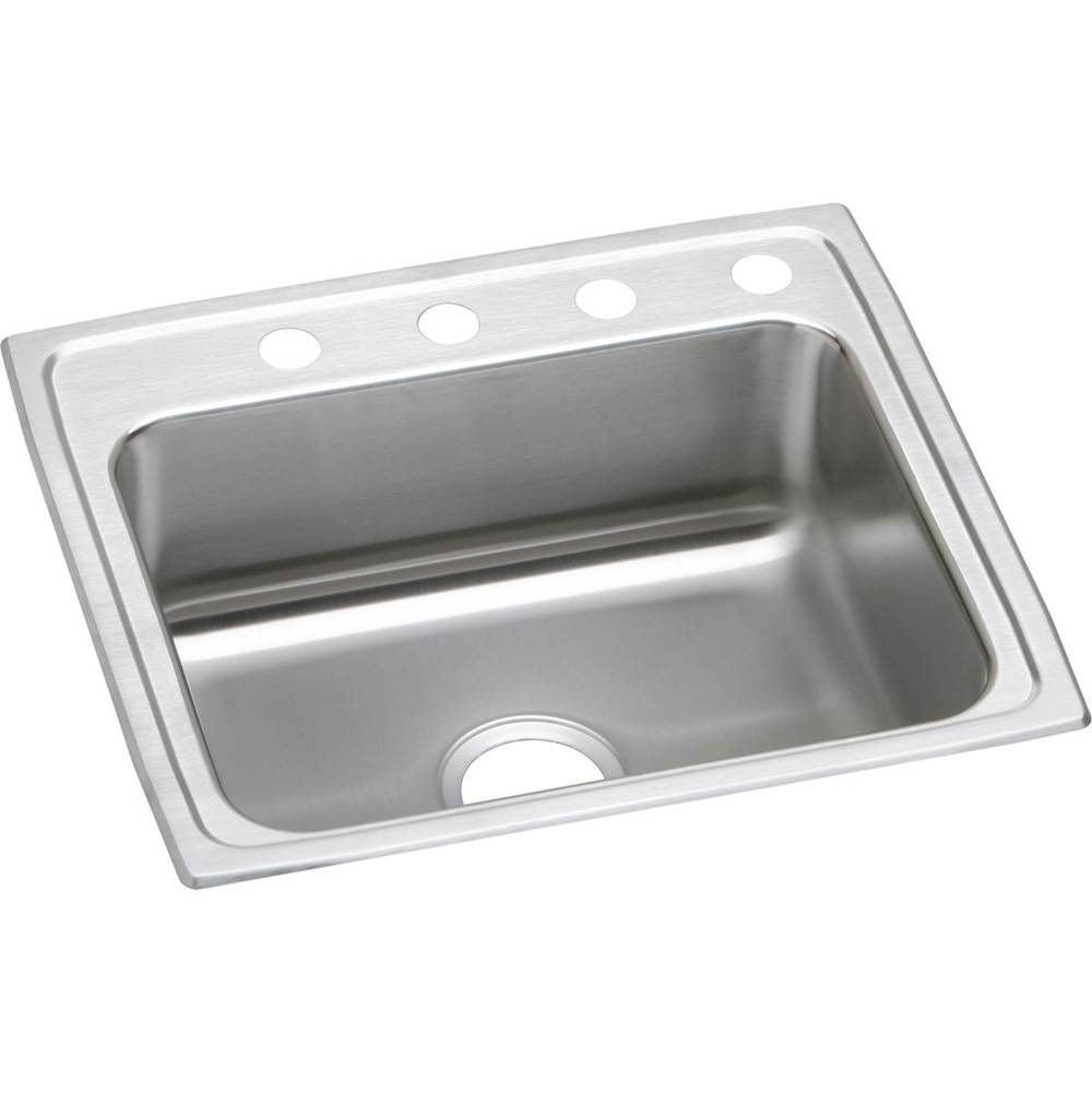 Henry Kitchen and BathElkayLustertone Classic Stainless Steel 25'' x 21-1/4'' x 5-1/2'', Single Bowl Drop-in ADA Sink