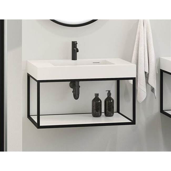 Fleurco Vanity Combos With Mirrors Vanity Sets item LVSTF39-WM12-SH18