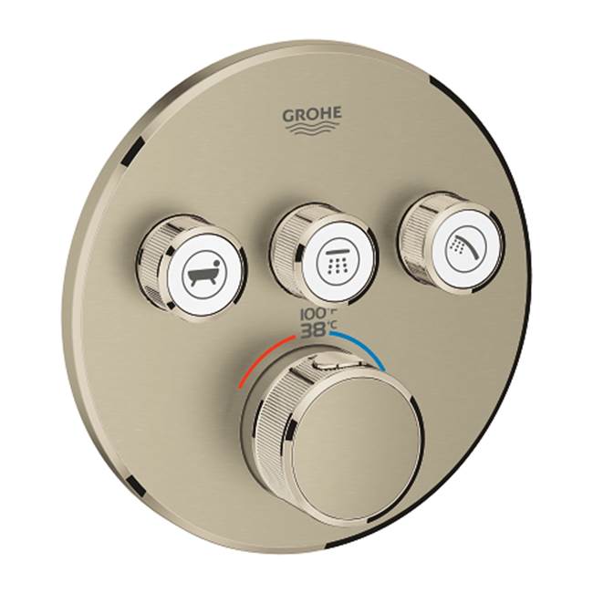 Henry Kitchen and BathGroheTriple Function Thermostatic Valve Trim