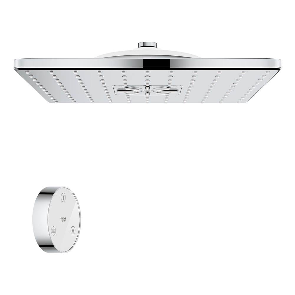 Henry Kitchen and BathGroheShower Head with Remote, 12 - 2 Sprays, 1.75gpm