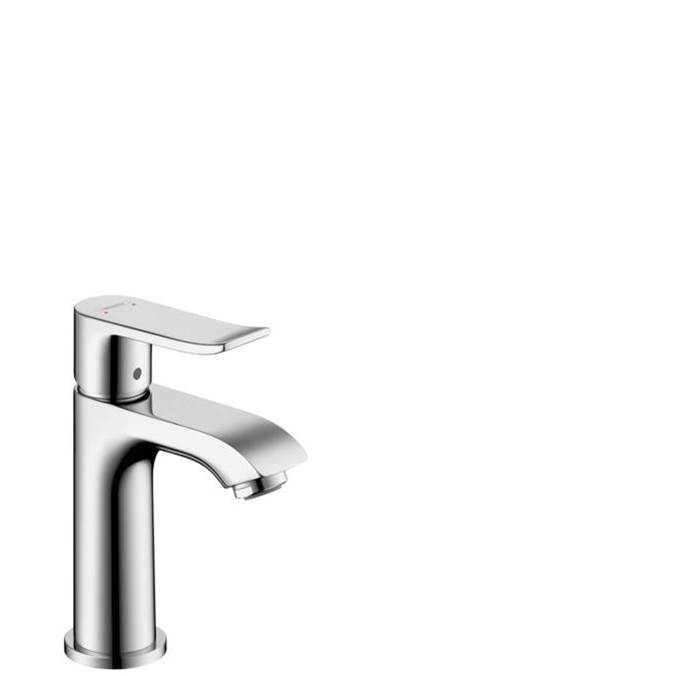 Henry Kitchen and BathHansgroheMetris Single-Hole Faucet 100 with Pop-Up Drain, 1.2 GPM in Chrome