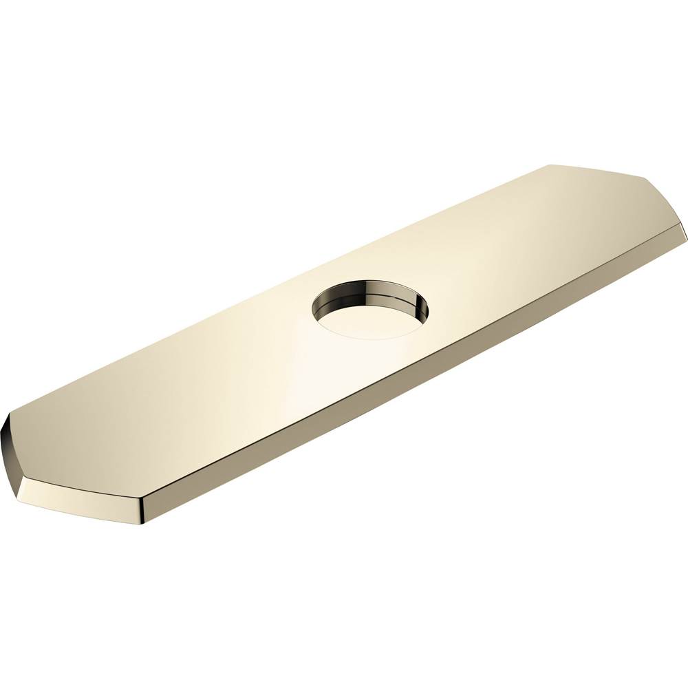 Henry Kitchen and BathHansgroheLocarno Base Plate for Single-Hole Kitchen Faucets, 10'' in Polished Nickel