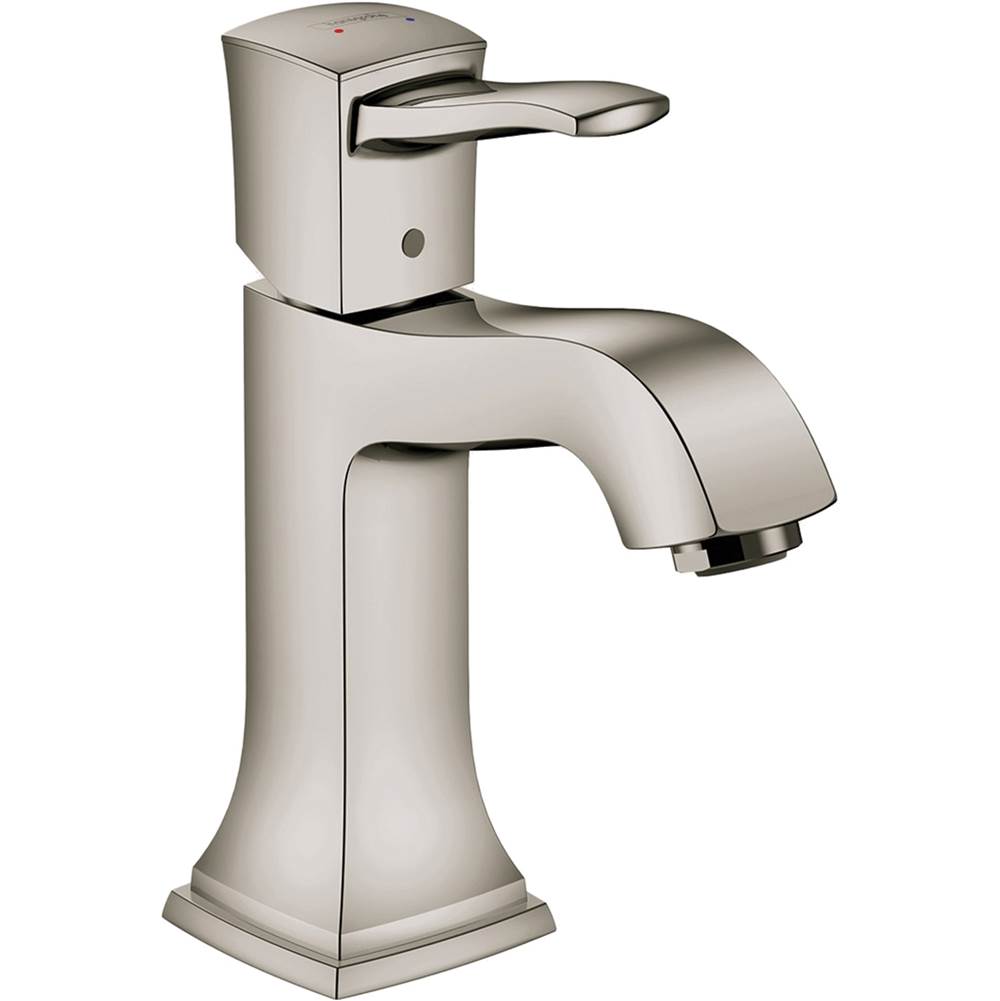 Henry Kitchen and BathHansgroheMetropol Classic Single-Hole Faucet 110 with Pop-Up Drain, 1.2 GPM in Polished Nickel