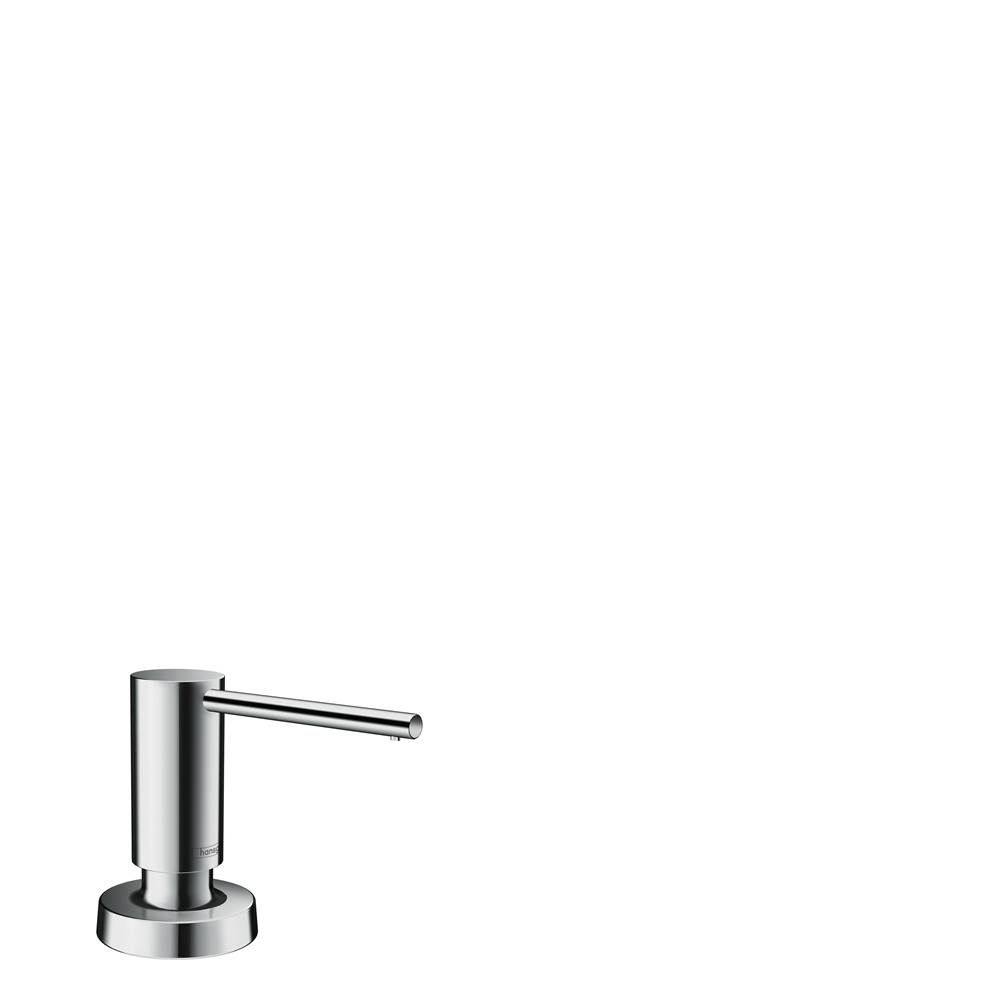 Henry Kitchen and BathHansgroheTalis Soap Dispenser in Brushed Black Chrome