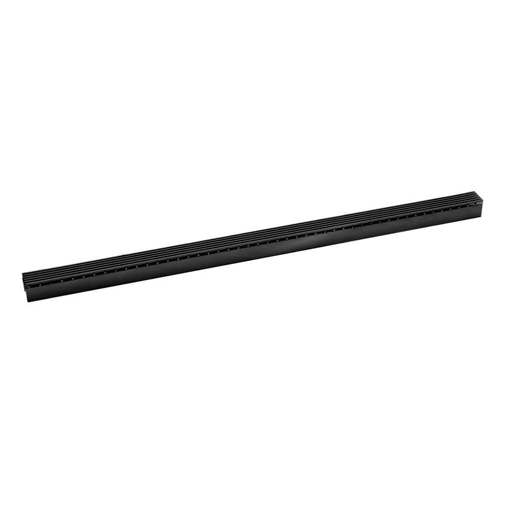 Henry Kitchen and BathInfinity Drain48'' Wedge Wire Grate for S-AG 38 in Matte Black