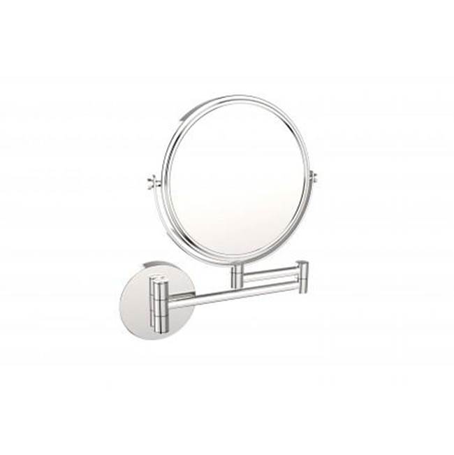 Henry Kitchen and BathKartnersMirror - 8.5-inch Round Wall Mounted Mirror-Polished Chrome