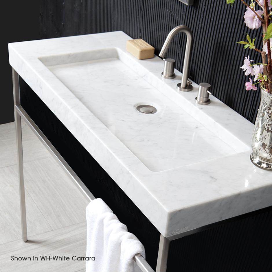 Henry Kitchen and BathLacavaVessel or vanity top stone Bathroom Sink without an overflow.