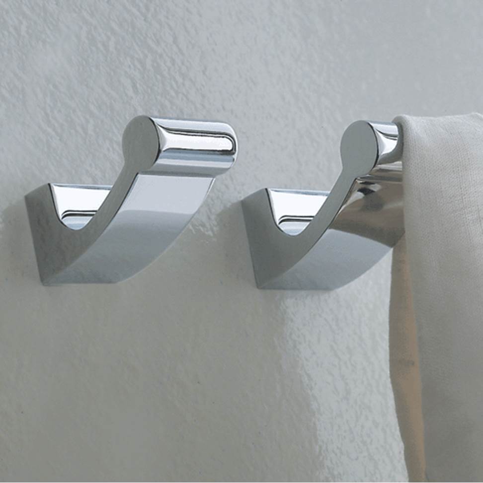 Henry Kitchen and BathLacavaWall-mount robe hook made of chrome plated brass.