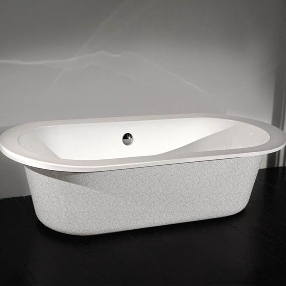 Henry Kitchen and BathLacavaUnder-counter or self-rimming soaking bathtub made of lucite acrylic