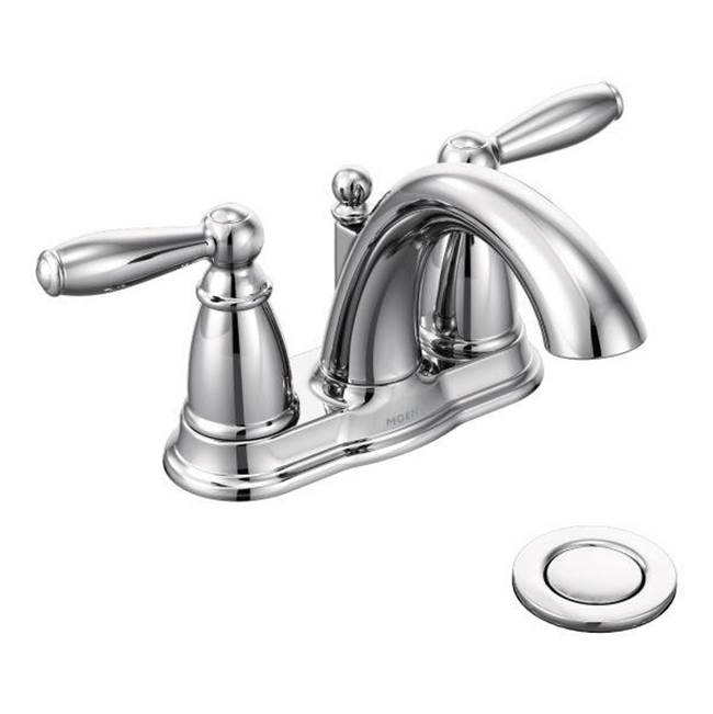 Henry Kitchen and BathMoenChrome two-handle bathroom faucet
