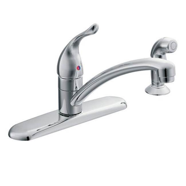 Henry Kitchen and BathMoenChrome one-handle kitchen faucet