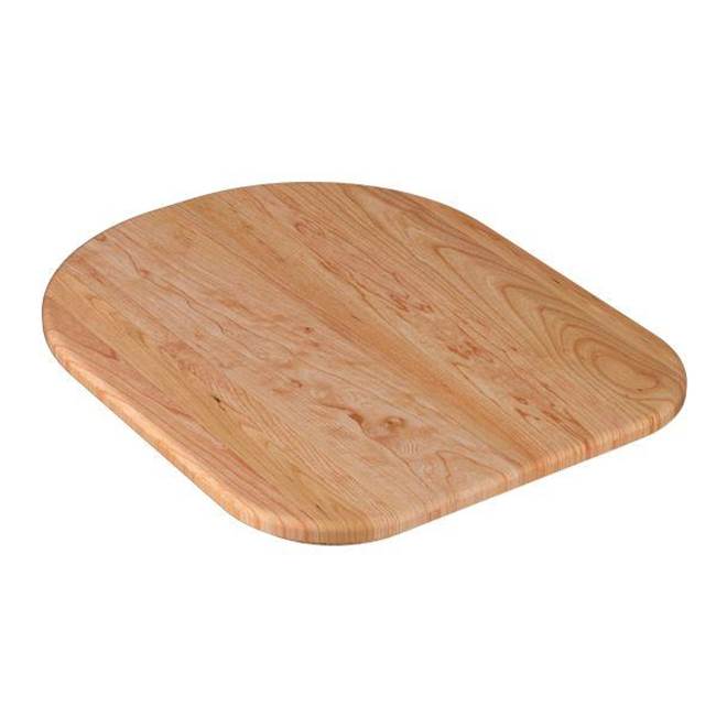 Henry Kitchen and BathMoenNatural wood dshaped cutting board