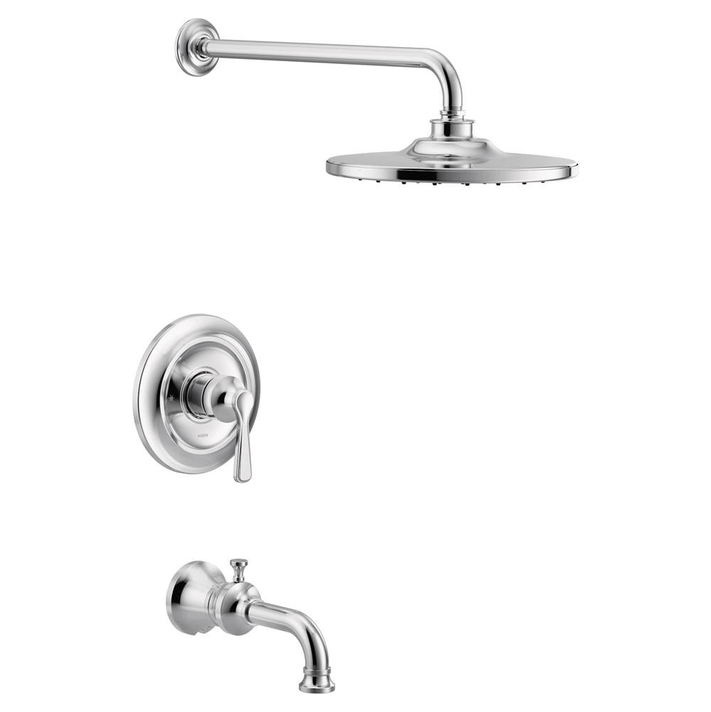 Henry Kitchen and BathMoenColinet M-CORE 3-Series 1-Handle Tub and Shower Trim Kit in Chrome (Valve Sold Separately)