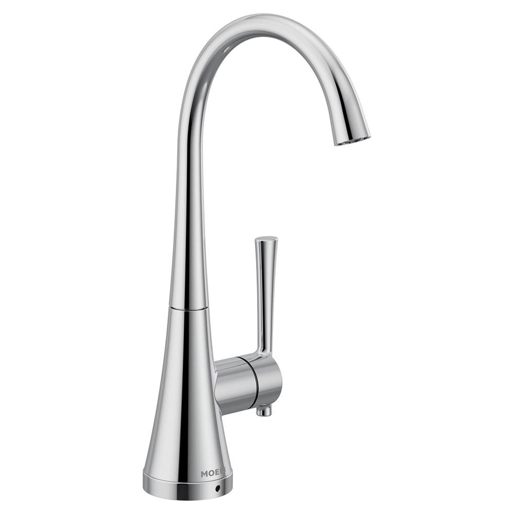 Henry Kitchen and BathMoenSip Modern One-Handle High Arc Beverage Faucet in Chrome