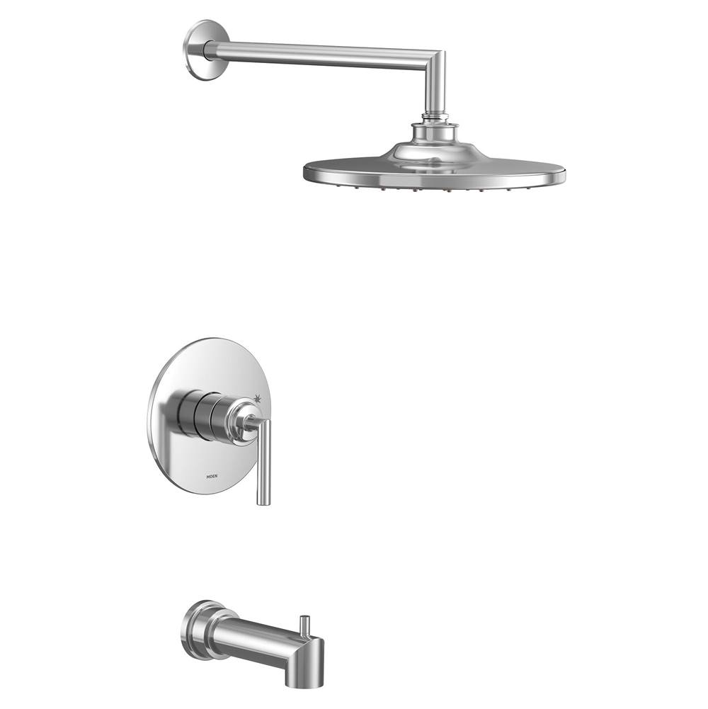 Henry Kitchen and BathMoenArris M-CORE 2-Series Eco Performance 1-Handle Tub and Shower Trim Kit in Chrome (Valve Sold Separately)