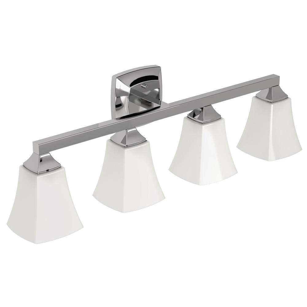 Moen Four Light Vanity Bathroom Lights item YB5164CH