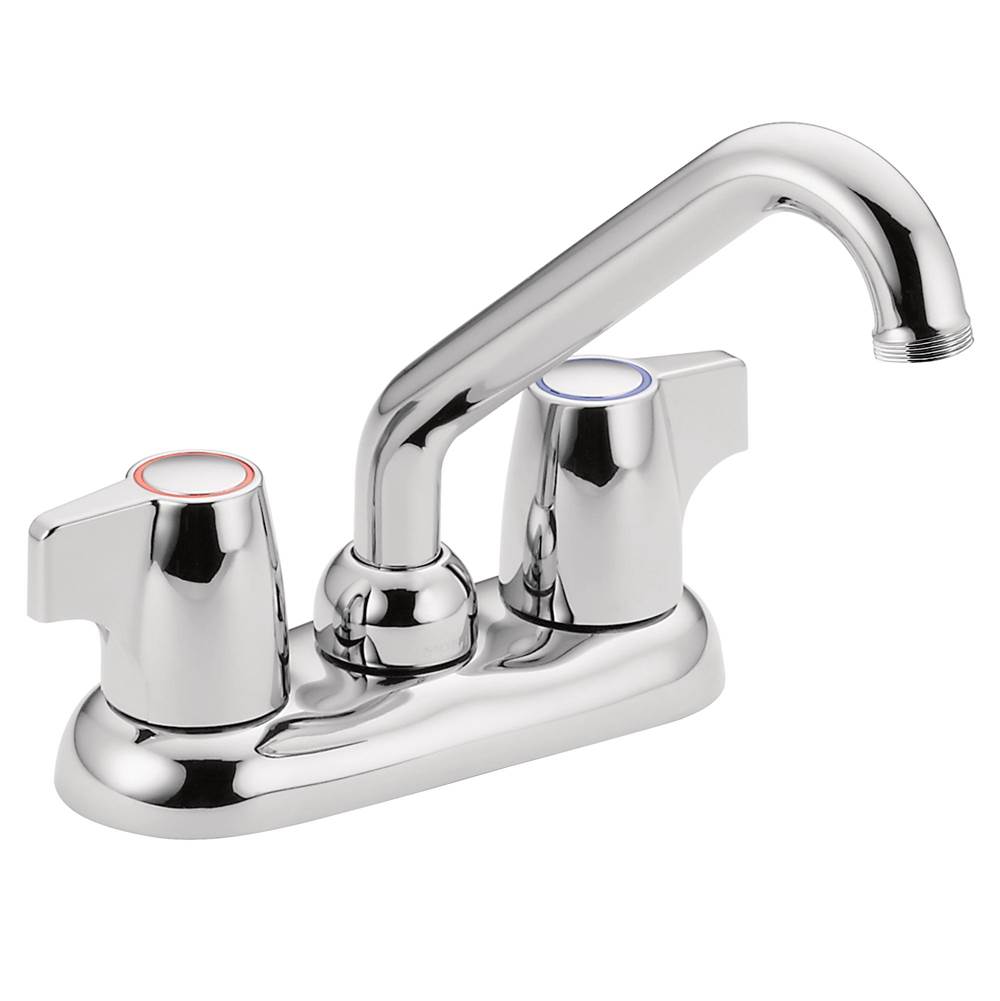 Henry Kitchen and BathMoenChateau 4 in. Centerset 2-Handle Utility Faucet in Chrome