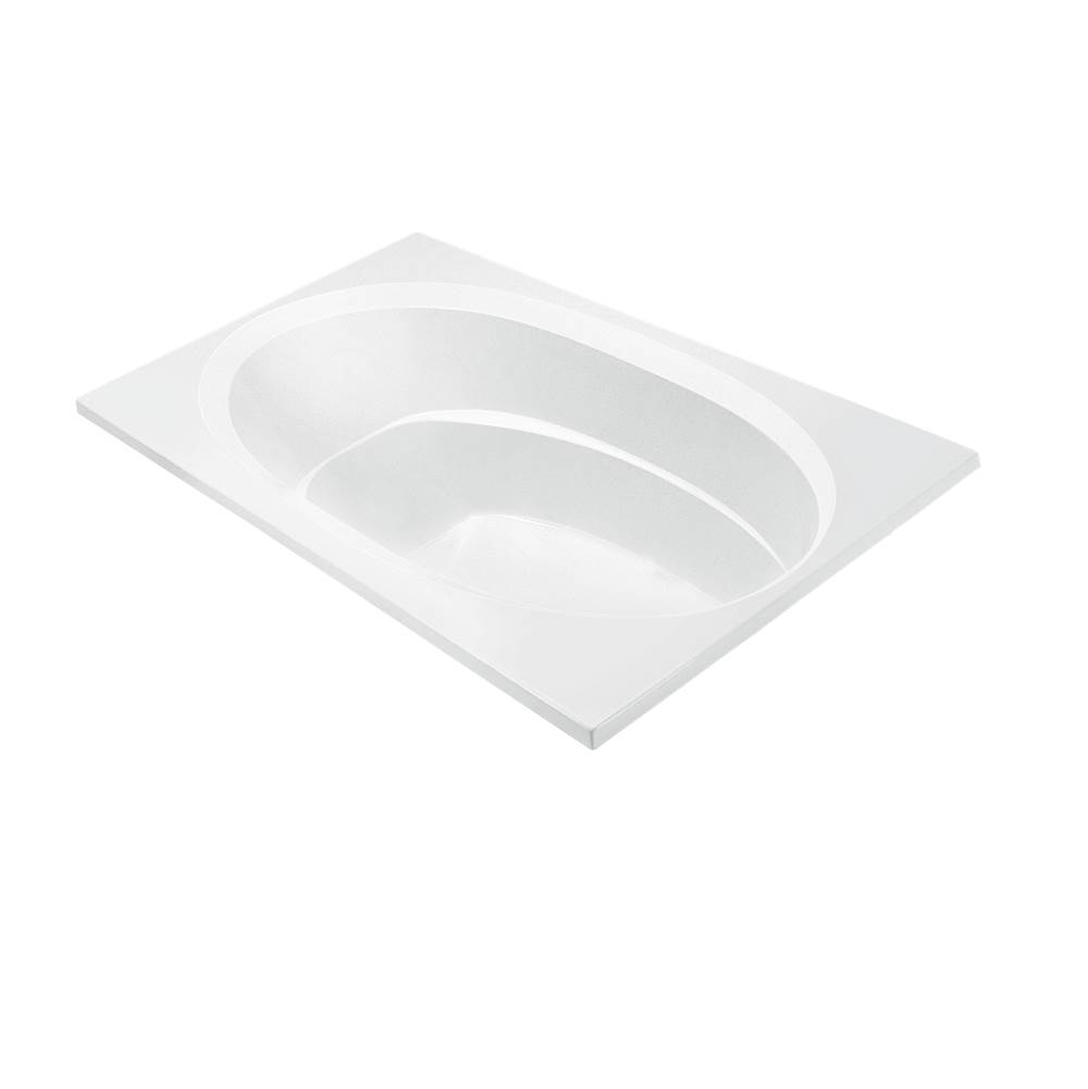 Henry Kitchen and BathMTI BathsSeville 4 Acrylic Cxl Drop In Air Bath Elite/Ultra Whirlpool - Biscuit (71.5X42)