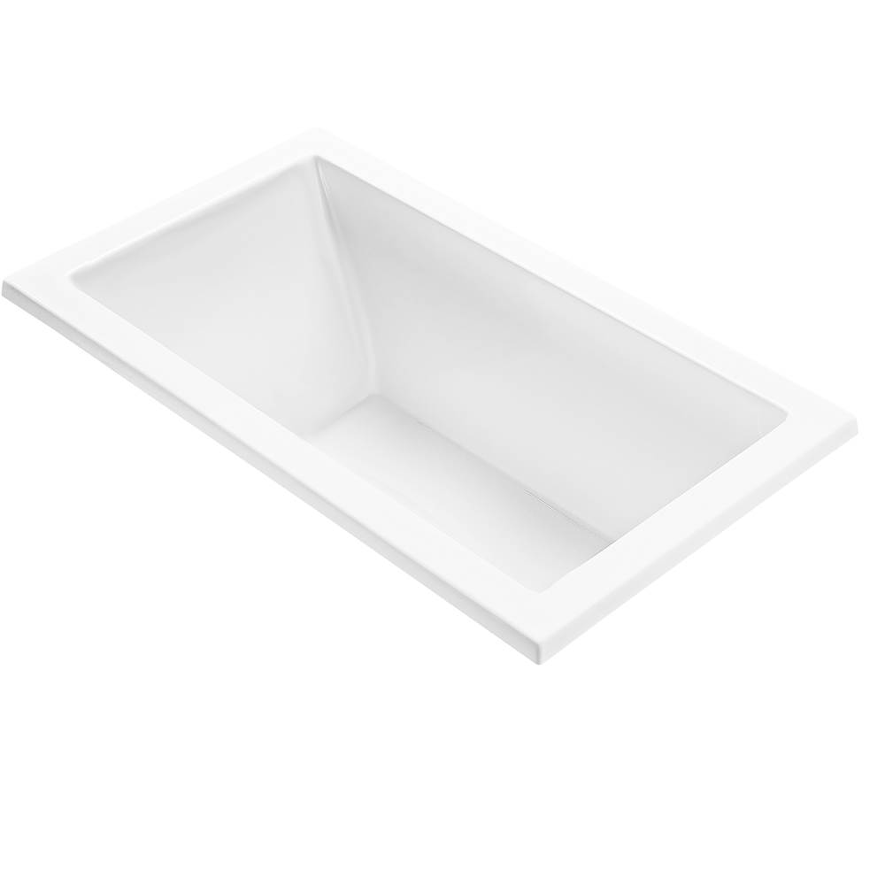 Henry Kitchen and BathMTI BathsAndrea 19 Acrylic Cxl Undermount Soaker - White (54X32)