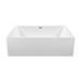 M T I Baths - S256-WH - Free Standing Soaking Tubs