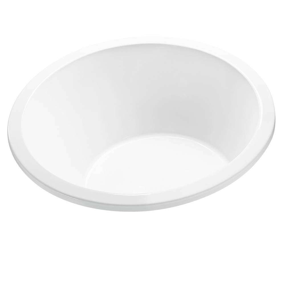 Henry Kitchen and BathMTI BathsJasmine 1 Acrylic Cxl Drop In Round Air Bath Elite/Ultra Whirlpool - White (65.5X65.5)