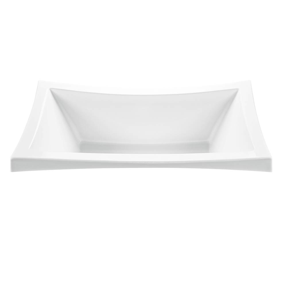 Henry Kitchen and BathMTI BathsSapelo Acrylic Cxl Drop In Air Bath Elite/Whirlpool - White (72X42.25)