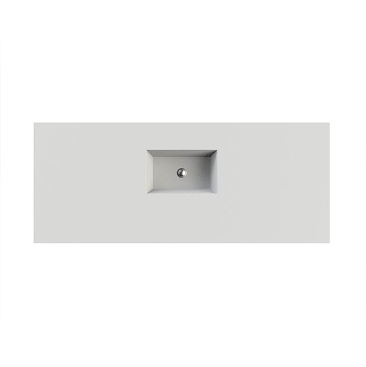 Henry Kitchen and BathMTI BathsPetra 9 Sculpturestone Counter Sink Single Bowl Up To 30'' - Matte Biscuit