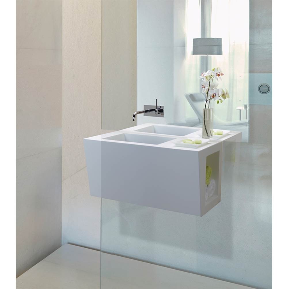 MTI Baths Wall Mount Bathroom Sinks item VSWM3015-BI-MT-RH