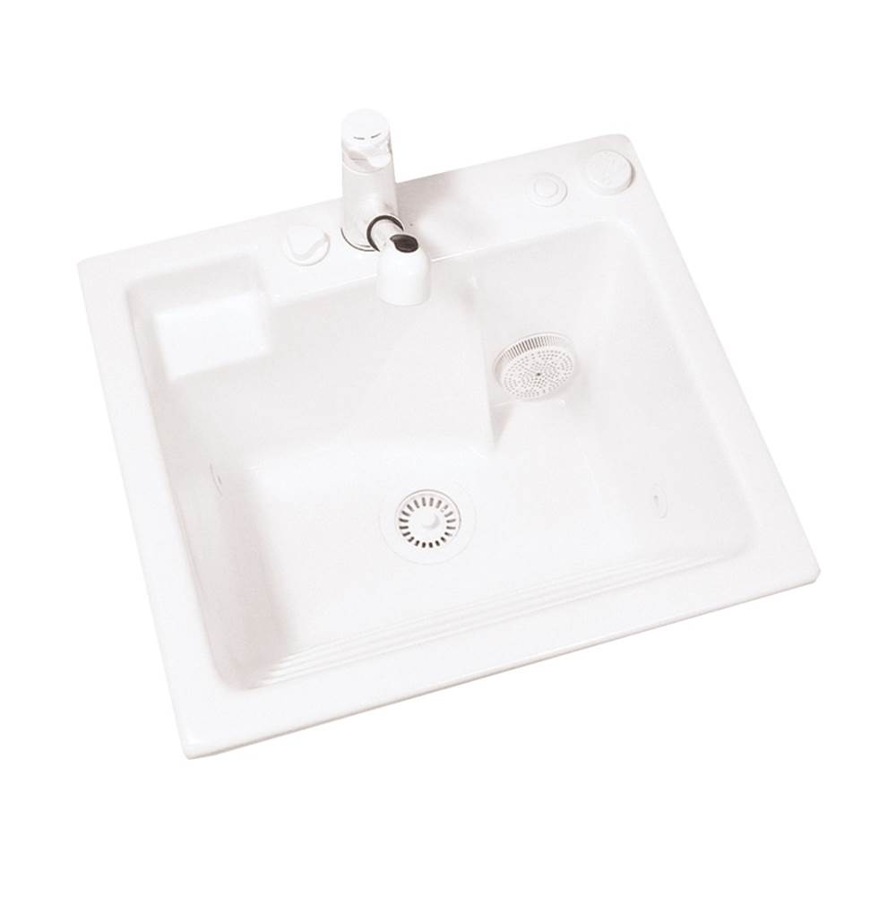 MTI Baths Drop In Laundry And Utility Sinks item MTLS110J-WH