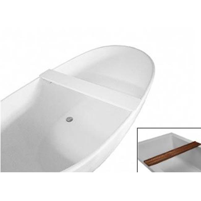 MTI Baths  Bathroom Accessories item SSTRAY1-MT-WH