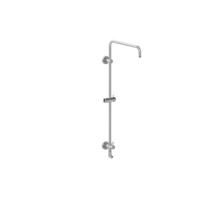 Henry Kitchen and BathMountain PlumbingRain Rail Plus – Wall Mounted Shower Rail with Bottom Outlet Integral Waterway and Diverter (Short)