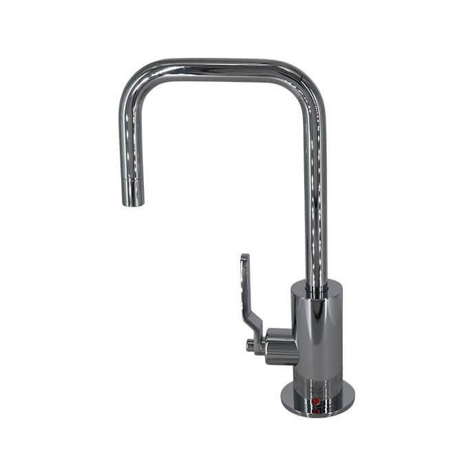 Henry Kitchen and BathMountain PlumbingHot Water Faucet with Contemporary Round Body & Industrial Lever Handle (90-degree Spout)