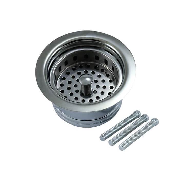 Henry Kitchen and BathMountain PlumbingTraditional – Complete Stopper & Strainer Unit Waste Disposer Trim – Extended Flange