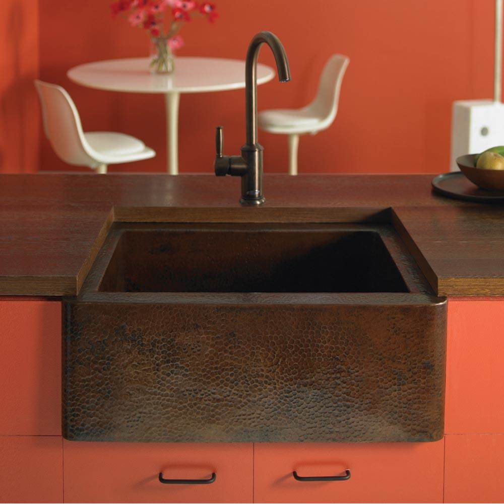 Henry Kitchen and BathNative TrailsCabana Bar and Prep Sink in Antique Copper