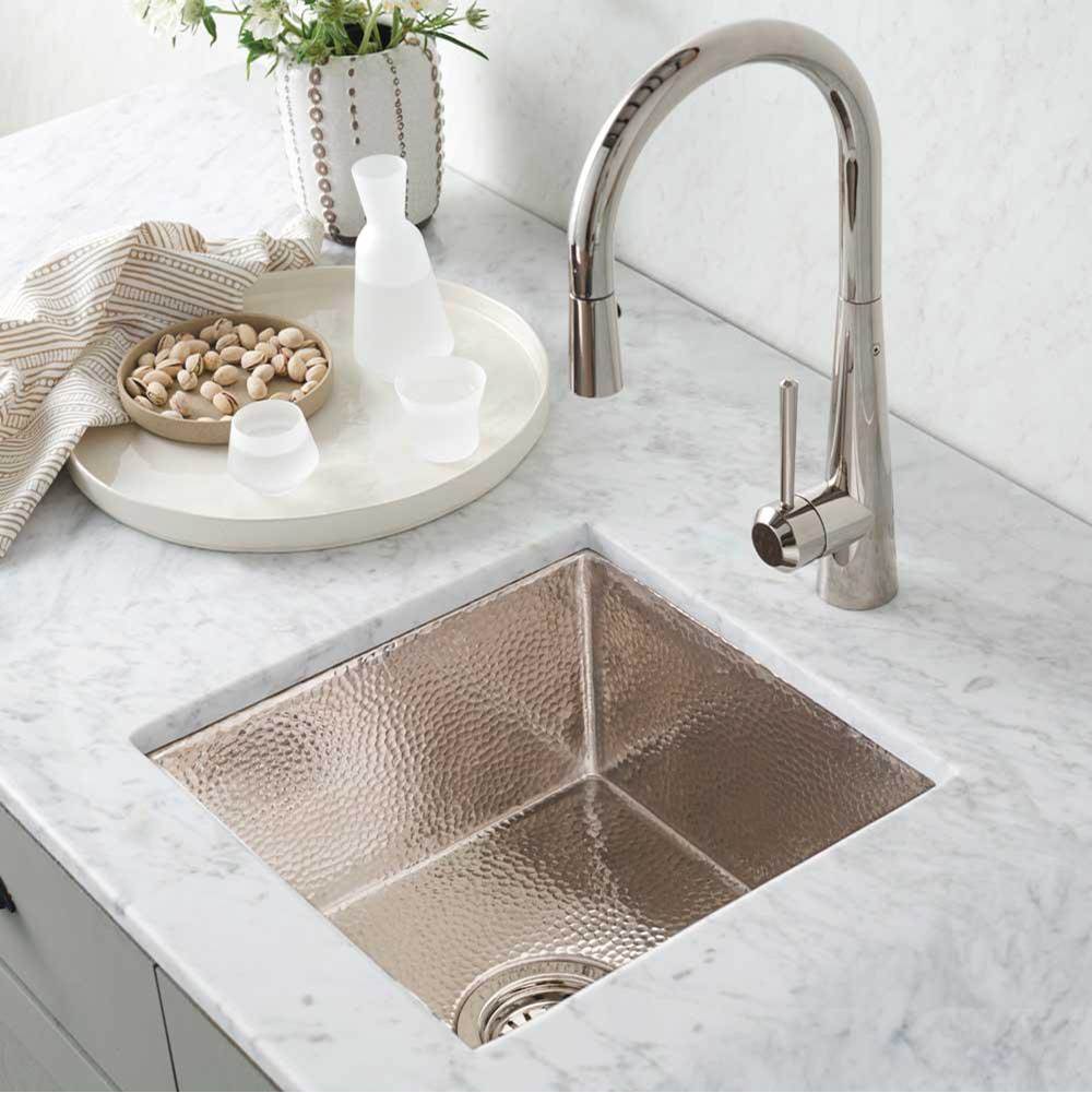 Henry Kitchen and BathNative TrailsCantina Bar and Prep Sink in Polished Nickel
