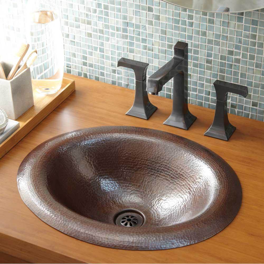 Henry Kitchen and BathNative TrailsMaestro Lotus Bathroom Sink in Antique Copper