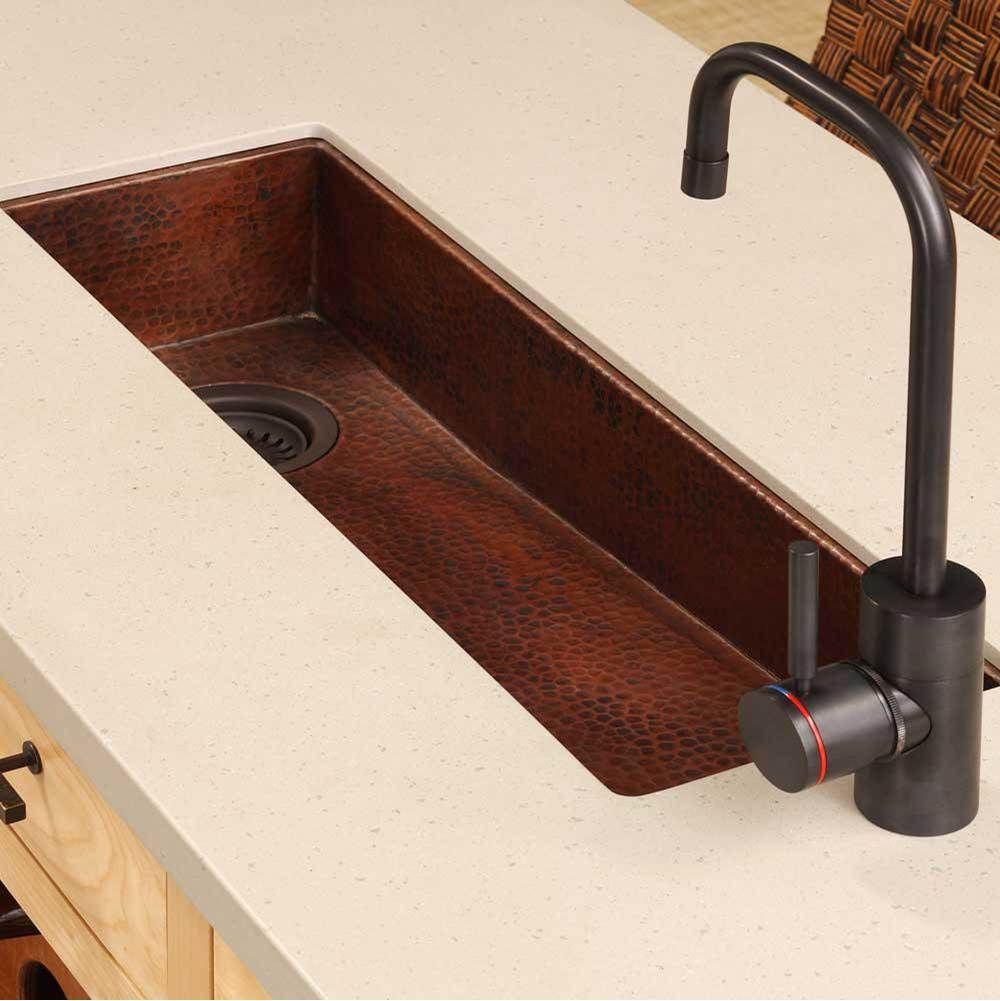 Henry Kitchen and BathNative TrailsRio Chico Bar and Prep Sink in Antique Copper