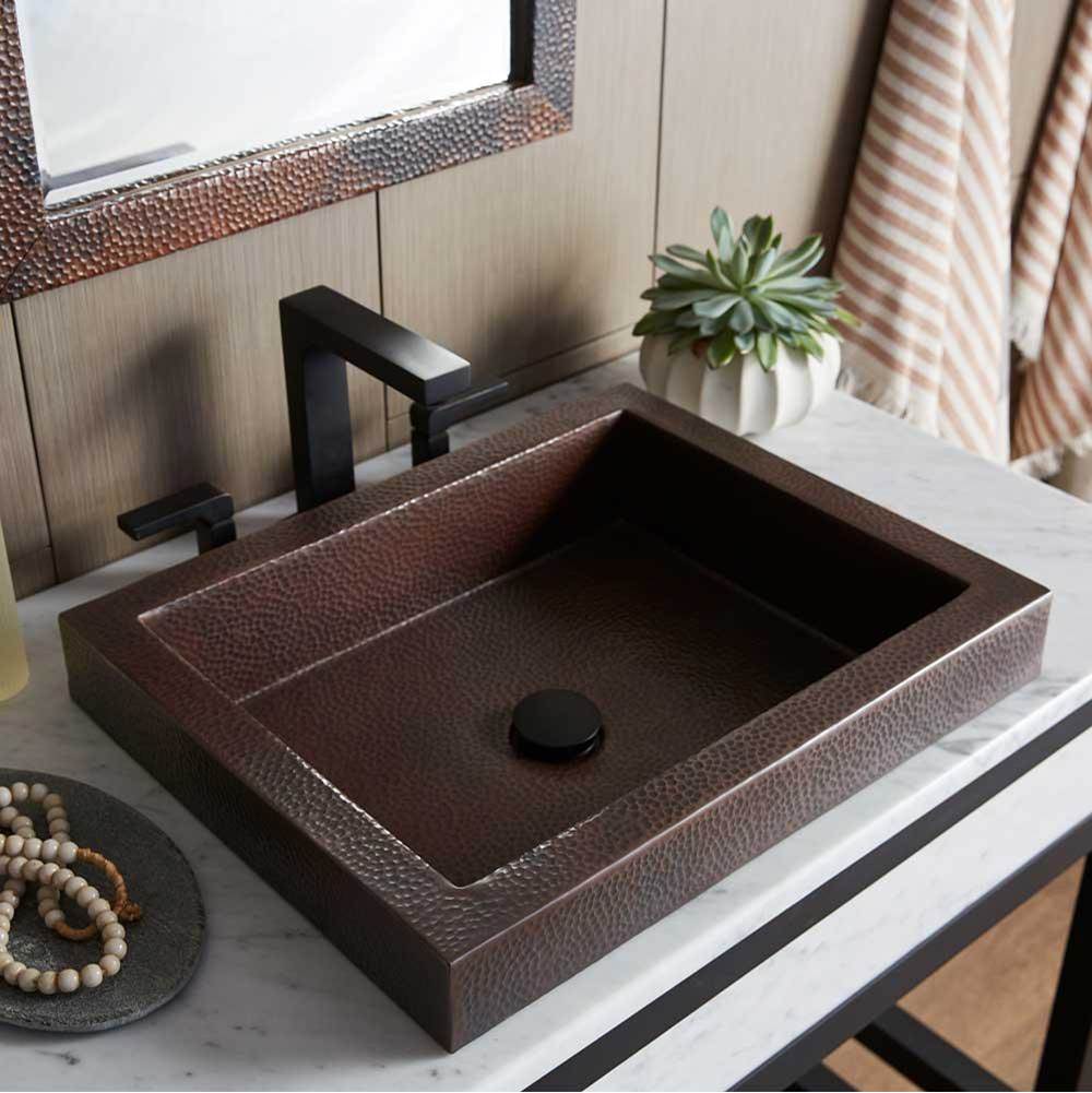 Henry Kitchen and BathNative TrailsTatra Bathroom Sink in Antique Copper