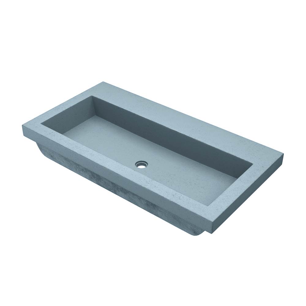 Henry Kitchen and BathNative TrailsTrough 3619 in Ocean - No Faucet Holes