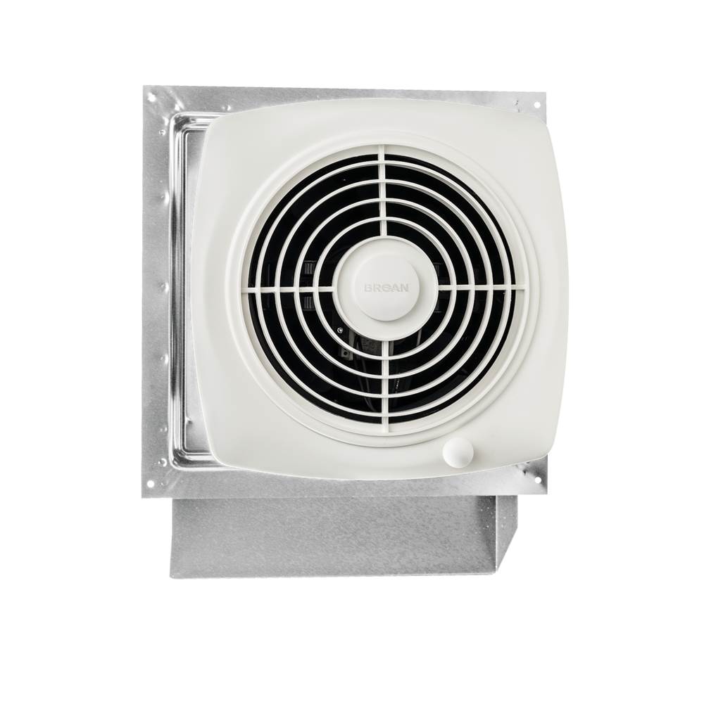 Henry Kitchen and BathBroan NutoneBroan 509S 200 CFM Through-Wall Ventilation Fan for Garage, Kitchen, Laundry and Rec Rooms, 8.5 Sones with On/Off Switch