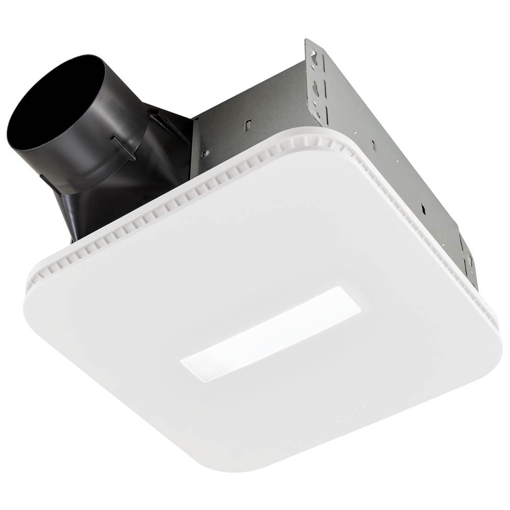 Henry Kitchen and BathBroan Nutone110 CFM Bathroom Exhaust Fan with LED Lighted CleanCover™ Grille, ENERGY STAR
