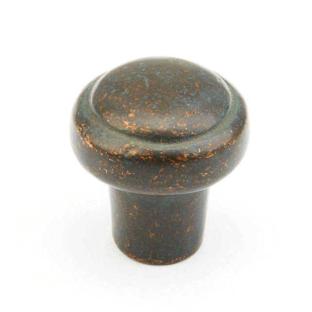 Henry Kitchen and BathSchaub And CompanyKnob, Round, Verde Imperiale, 1-3/8'' dia