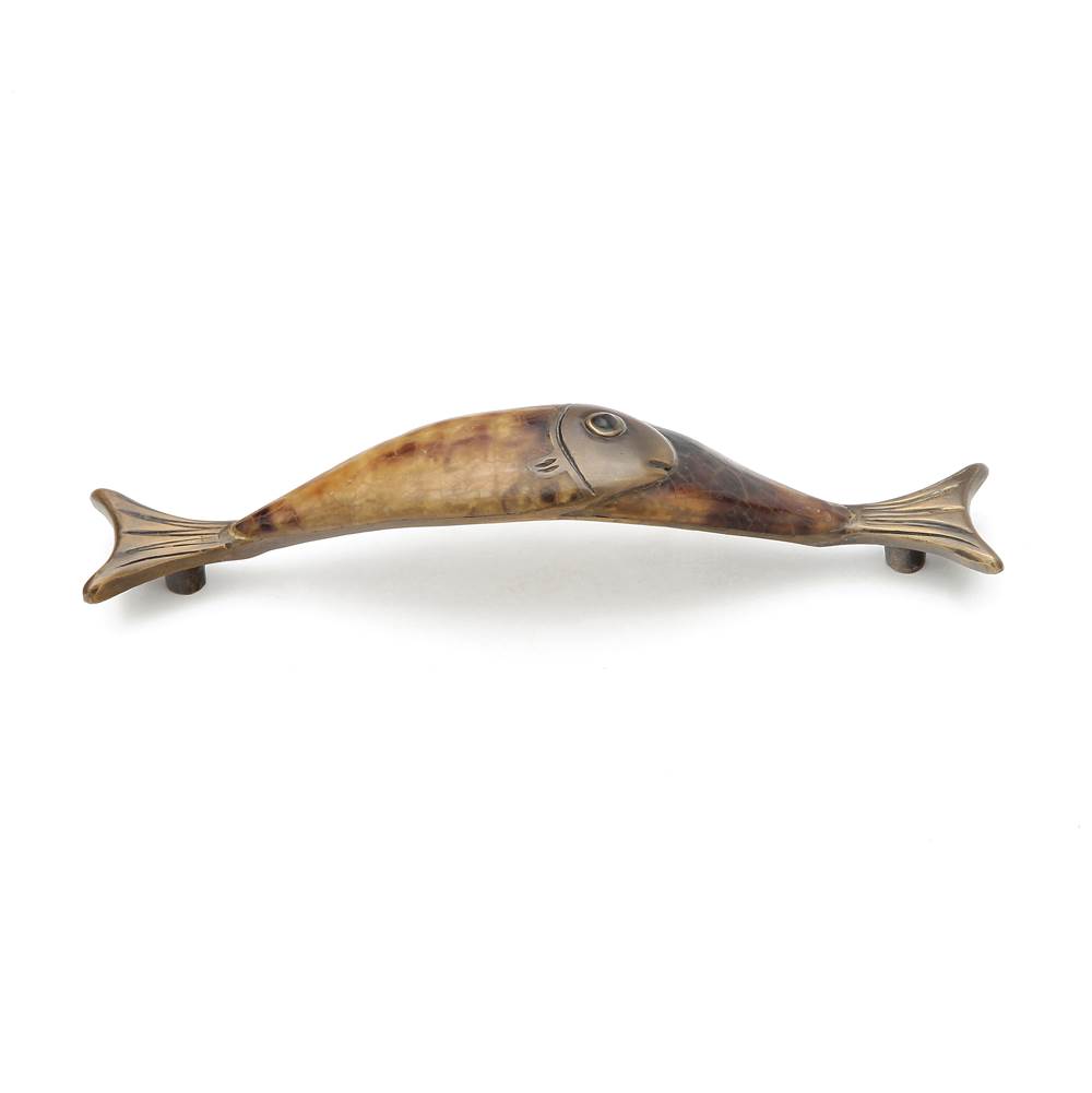 Henry Kitchen and BathSchaub And CompanyPull, Fish, Tiger Penshell, Estate Dover, 4-1/2'' cc