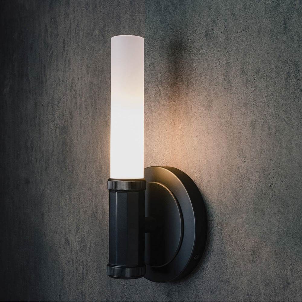 Henry Kitchen and BathStone ForestElemental Facet Tee Sconce, 4W Led Dimmable Bulb, 120V