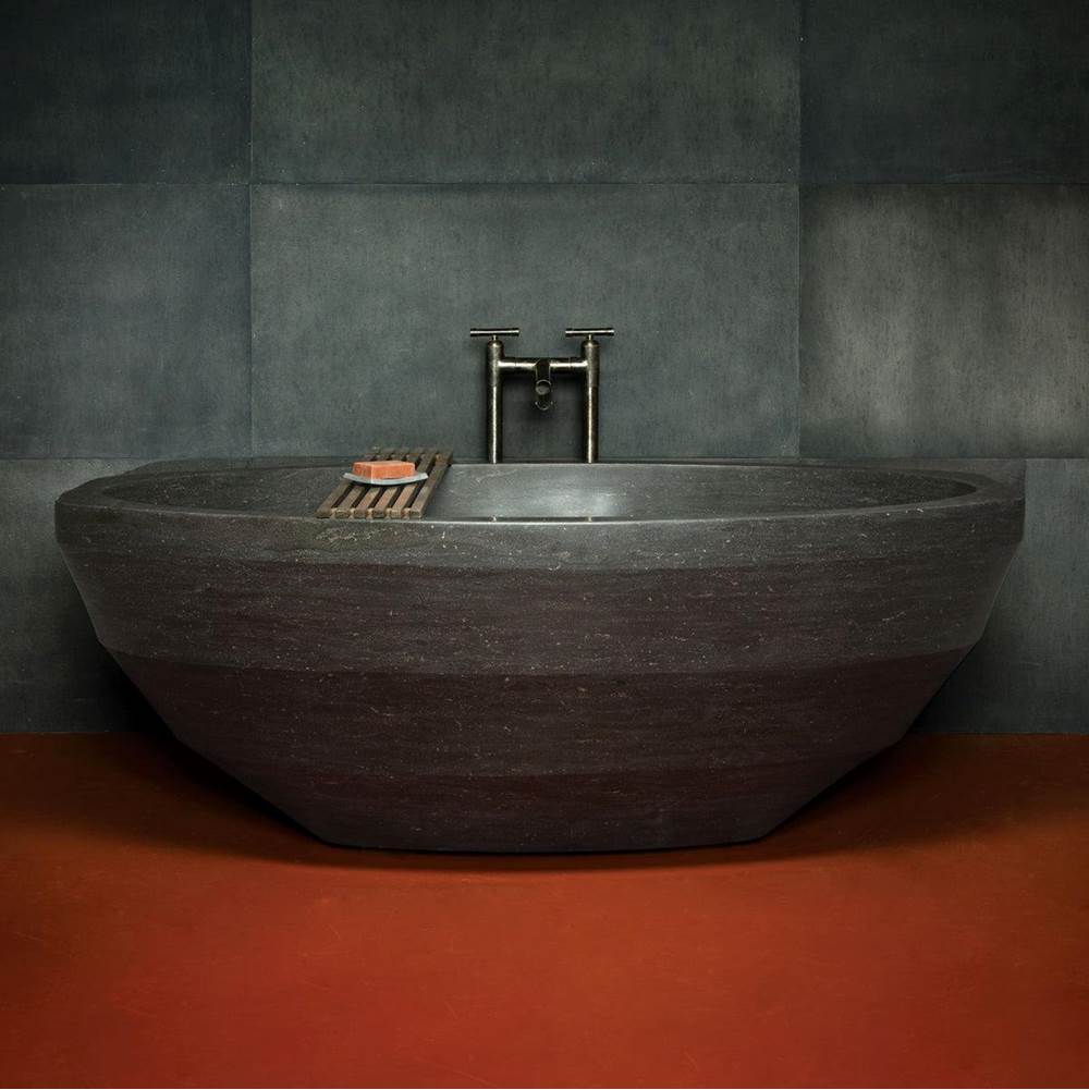 Henry Kitchen and BathStone ForestFacet Bathtub