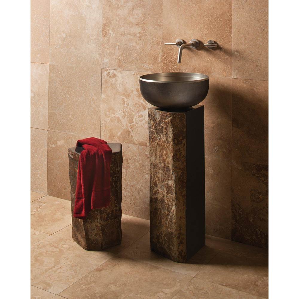 Stone Forest Pedestal Only Pedestal Bathroom Sinks item PS31 HB