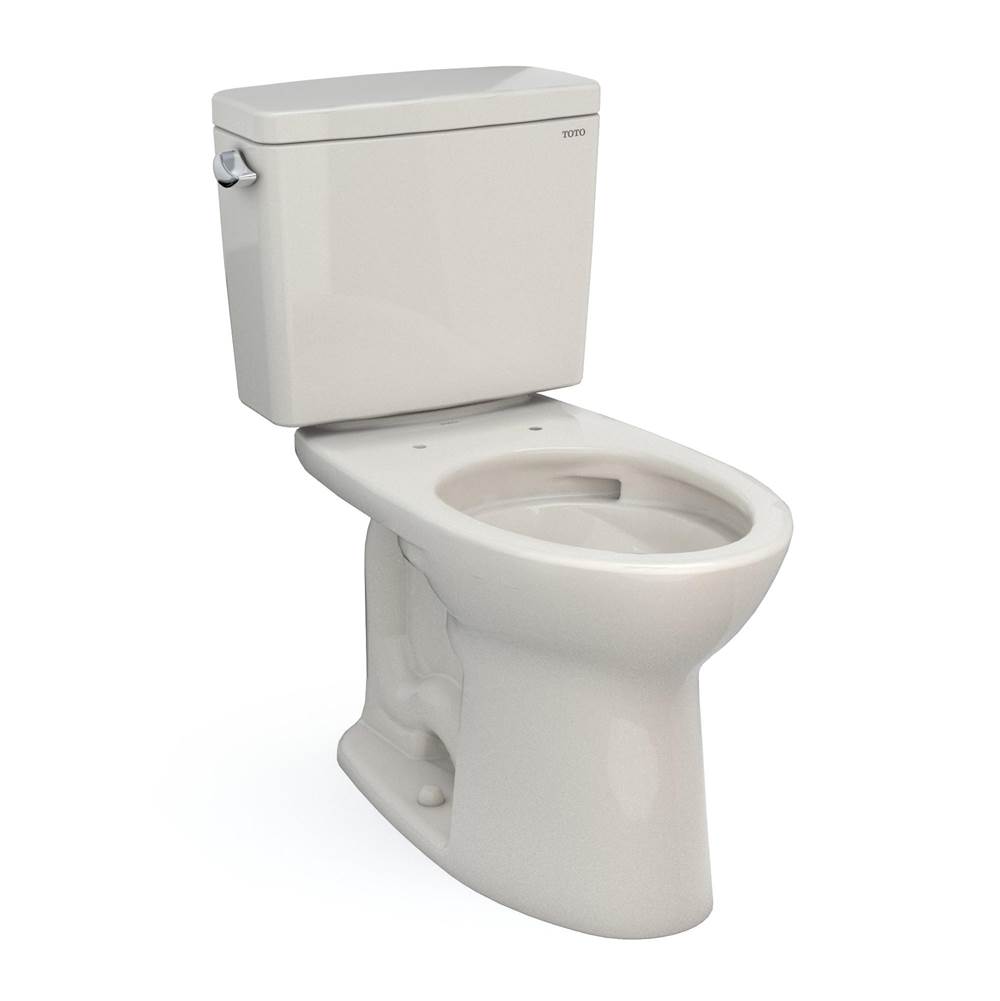 Henry Kitchen and BathTOTOToto® Drake®  Two-Piece Elongated 1.6 Gpf Universal Height Tornado Flush® Toilet With Cefiontect®, Sedona Beige