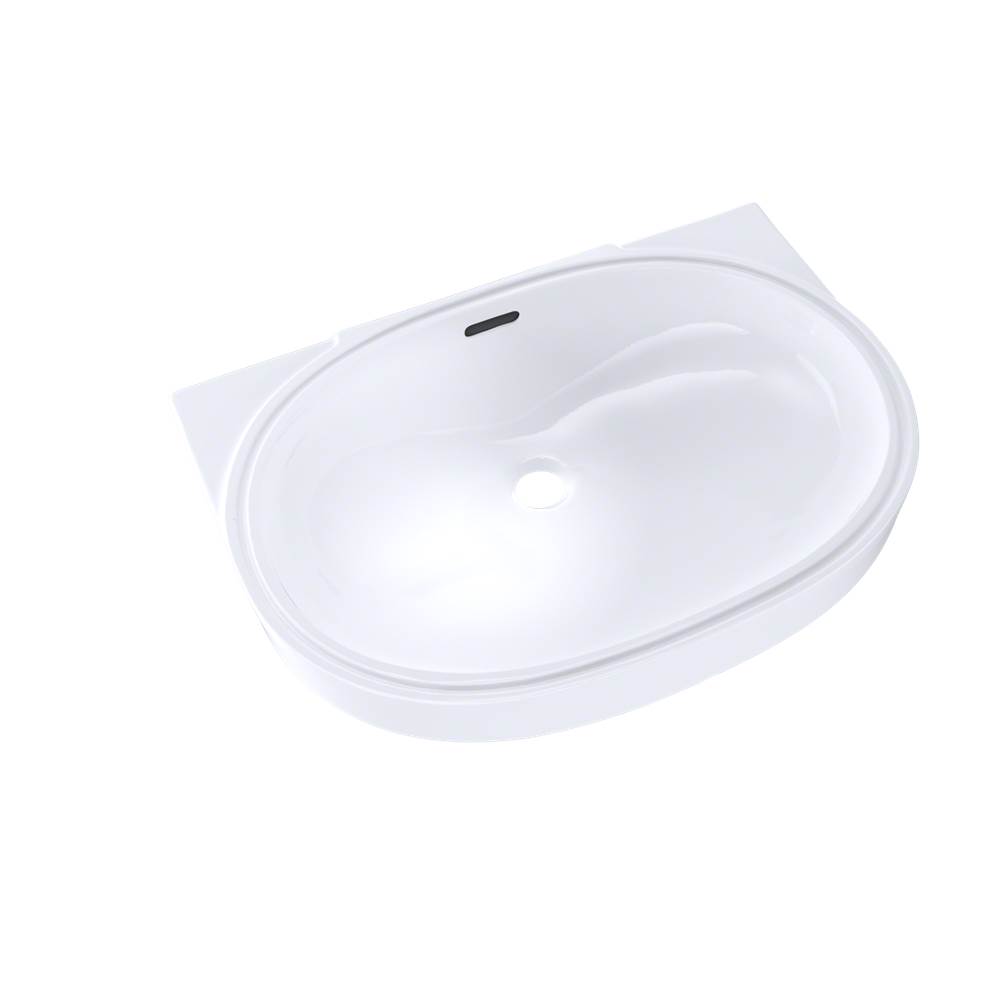 Henry Kitchen and BathTOTOToto® Oval 19-11/16'' X 13-3/4'' Undermount Bathroom Sink With Cefiontect, Cotton White