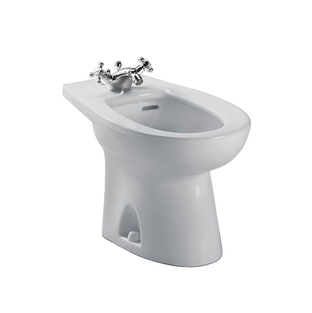 Henry Kitchen and BathTOTOToto® Piedmont® Single Hole Deck Mounted Faucet Bidet, Colonial White