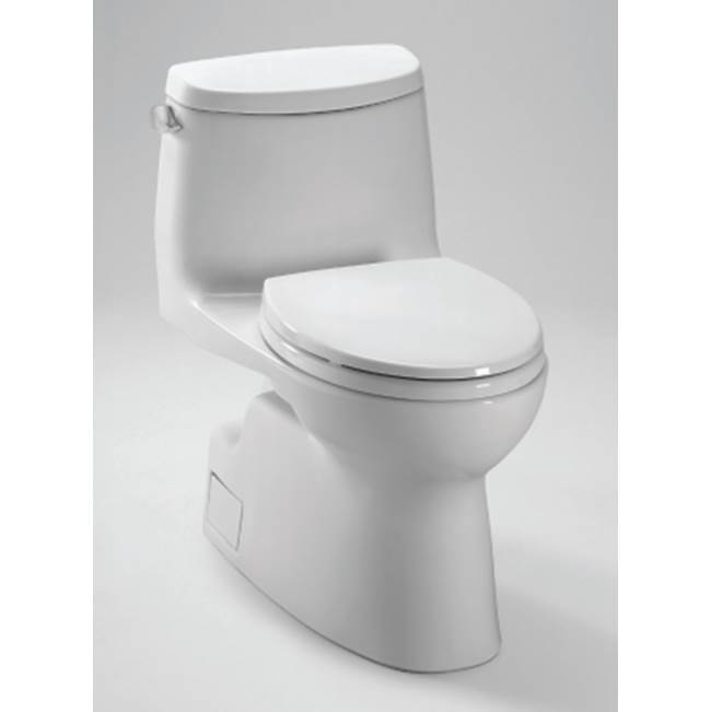 Henry Kitchen and BathTOTOTOTO® Carlyle® II One-Piece Elongated 1.28 GPF WASHLET®+ and Auto Flush Ready Toilet with CEFIONTECT®, Cotton White